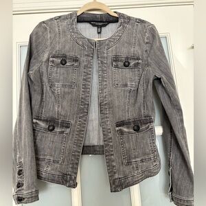 White House Black Market Charcoal Jacket